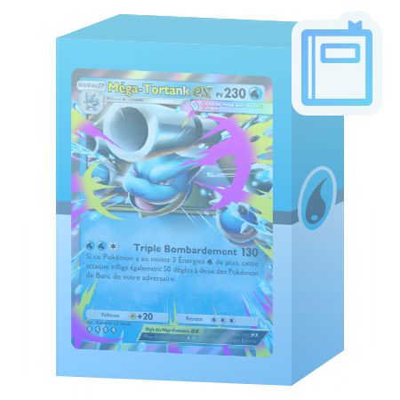 Deck M&eacute;ga-Tortank-ex (Embrasement &Eacute;carlate)