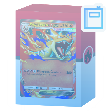 Pok&eacute;mon Pocket - Deck d'&eacute;lite (M&eacute;ga-Dracaufeu Y-ex)