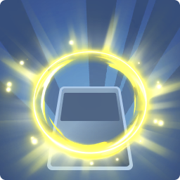 Anneau lumineux jaune