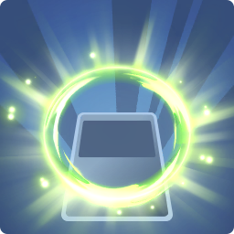 Anneau lumineux vert-jaune