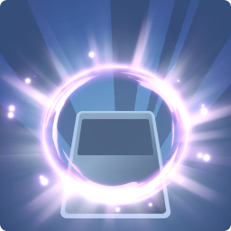 Anneau lumineux violet