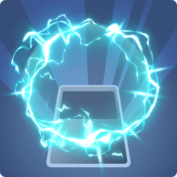 &Eacute;clair lumineux bleu clair