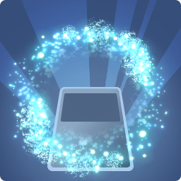 Poussi&egrave;re d'&eacute;toiles brillantes bleu clair