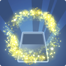 Poussi&egrave;re d'&eacute;toiles brillantes dor&eacute;e