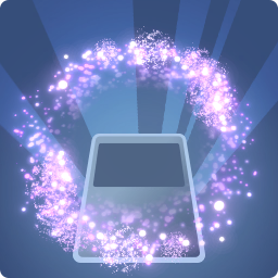 Poussi&egrave;re d'&eacute;toiles brillantes violette