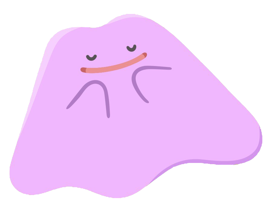 Pokémon Pokopia - Artwork de Métamorph