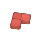 Pok&eacute;mon Pokopia - Bordure de brique (angle)