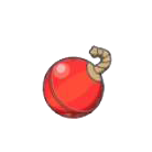 Pok&eacute;mon Pokopia - Boule de feu d'artifice rouge