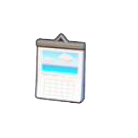 Pok&eacute;mon Pokopia - Calendrier mural