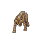 Pok&eacute;mon Pokopia - Fossile Toundra (tronc)