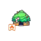 Pok&eacute;mon Pokopia - Kit cabane feuille