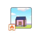 Pok&eacute;mon Pokopia - Kit cabane rose