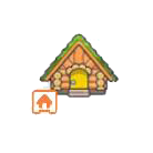 Pok&eacute;mon Pokopia - Kit maison feuille