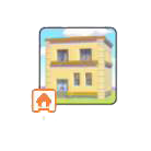 Pok&eacute;mon Pokopia - Kit maison jaune