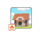 Pok&eacute;mon Pokopia - Kit maison orange