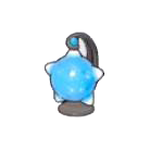 Pok&eacute;mon Pokopia - Lampe m&eacute;t&eacute;ore bleue