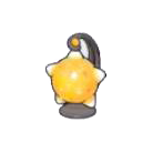 Pok&eacute;mon Pokopia - Lampe m&eacute;t&eacute;ore orange