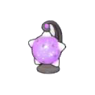 Pok&eacute;mon Pokopia - Lampe m&eacute;t&eacute;ore violette