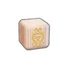 Pok&eacute;mon Pokopia - Mur antique clair (milieu)