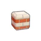 Pok&eacute;mon Pokopia - Mur en brique &eacute;l&eacute;gant (milieu)