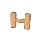 Pok&eacute;mon Pokopia - Palissade en bois