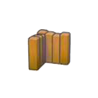 Pok&eacute;mon Pokopia - Parement mural en bois (angle)