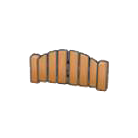 Pok&eacute;mon Pokopia - Portail en bois