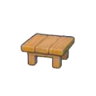 Pok&eacute;mon Pokopia - Table en bois