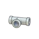 Pok&eacute;mon Pokopia - Tuyau en fer (en T horizontal)