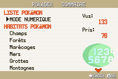 Pokémon classés par numéro