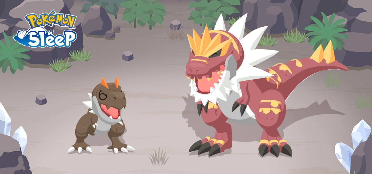 pokemon sleep event semaine competence 2 Ptyranidur Rexillius