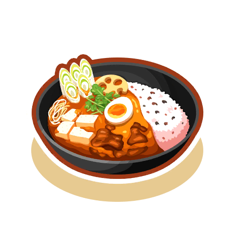 Curry Sukiyaki Coupe