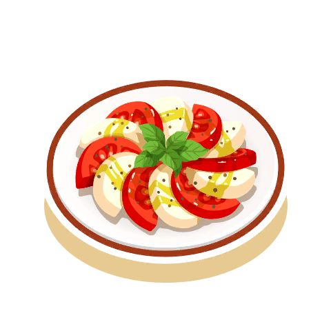 Salade Mozzarella di Meumeufala
