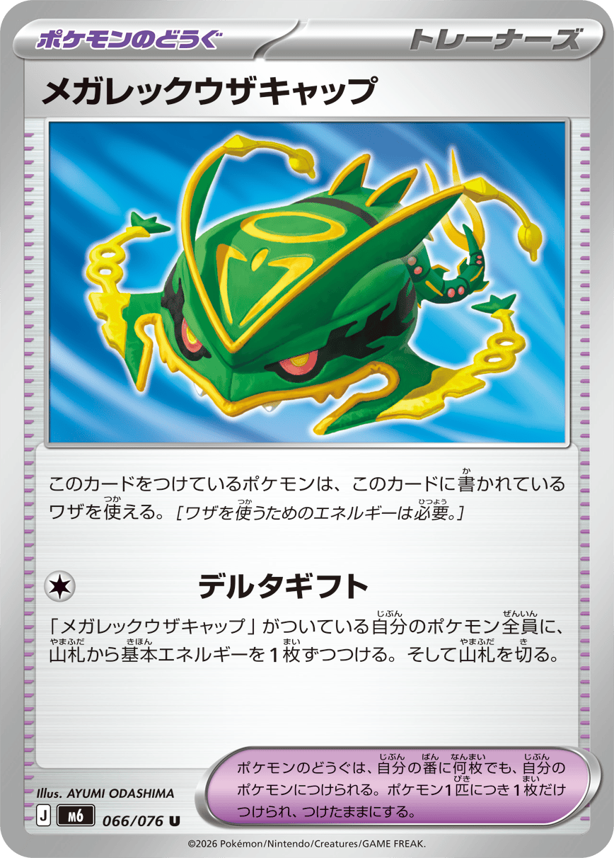 M6 - Capuche M&eacute;ga-Rayquaza