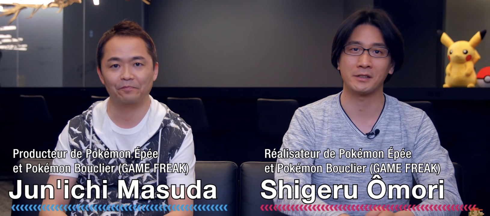 Junichi Masuda et Shigeru Ohmori Pokemon Direct