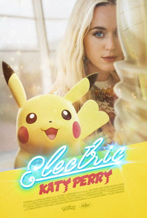 affiche electric Katy Perry