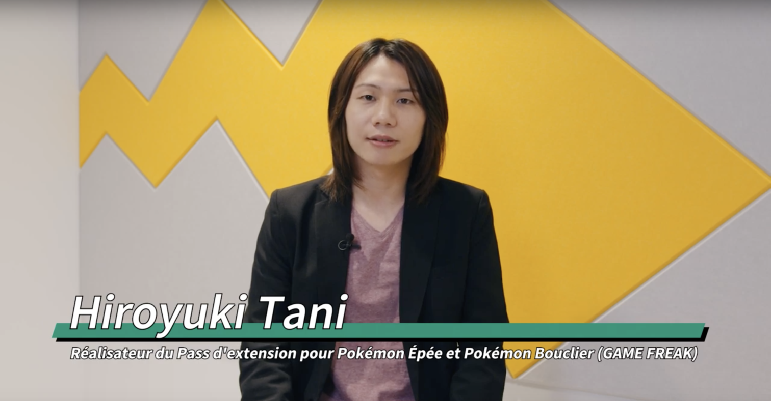 Hiroyuki Tani dans le Pokemon Direct
