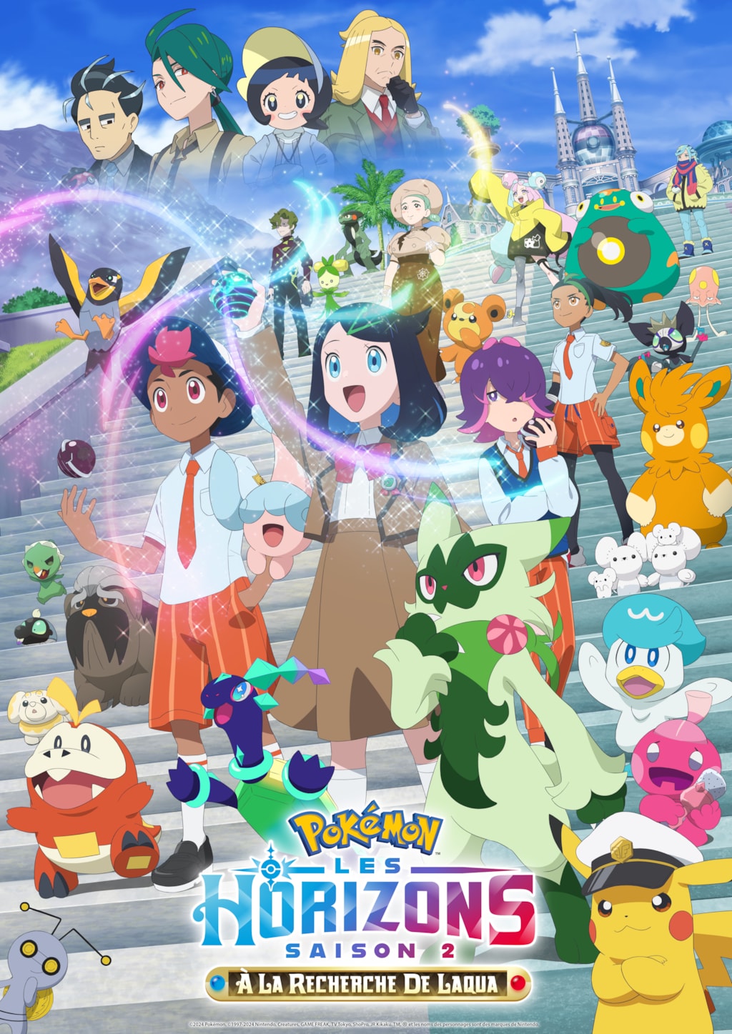 Affiche de Pokémon, les horizons Saison 2 : À la recherche de Laqua