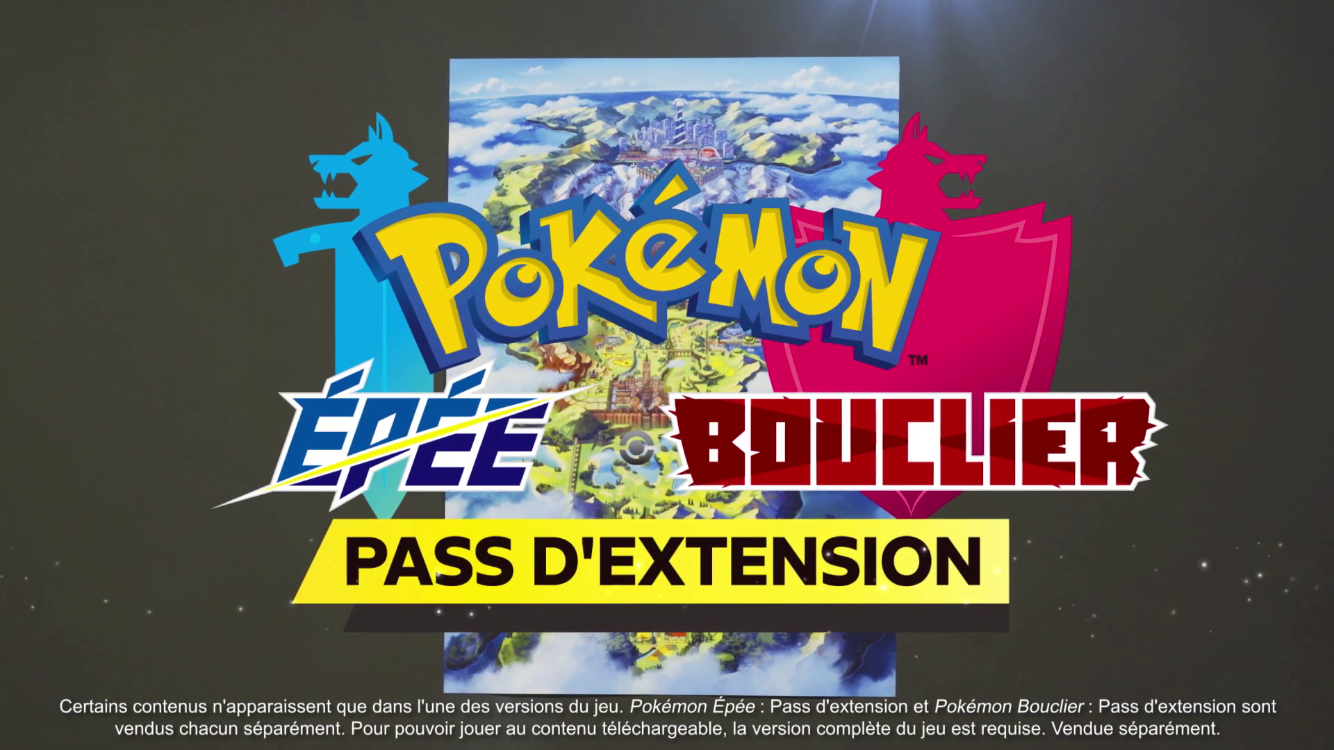 Pass extension de Pokemon epee bouclier