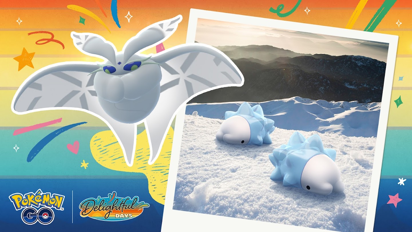 Pokémon GO Compagnons agréables Frissonille Beldeneige