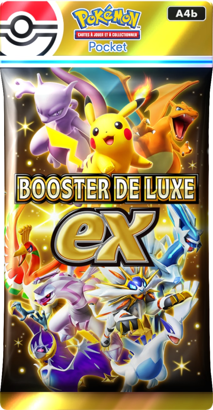 pokemon tcg pocket extension Booster de Luxe ex front