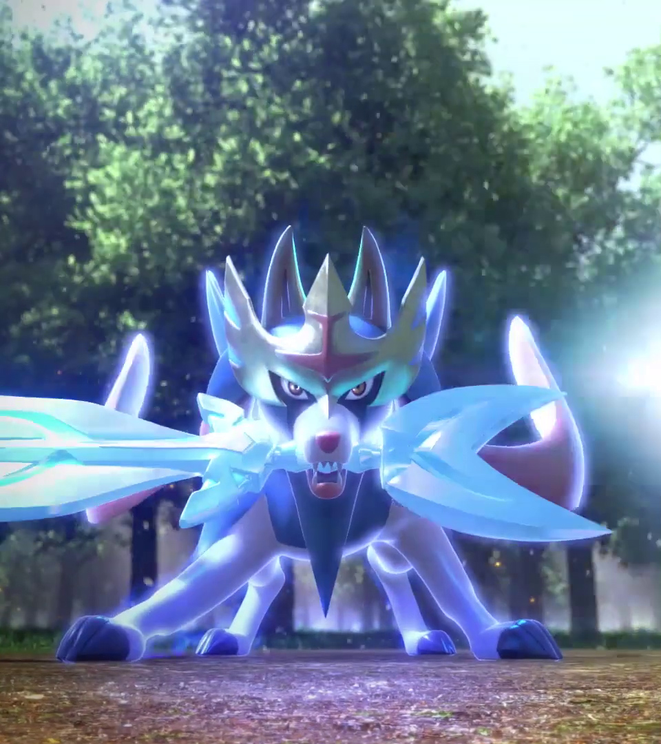 Pokemon Epee Et Pokemon Bouclier Zacian Et Zamazenta Eternia