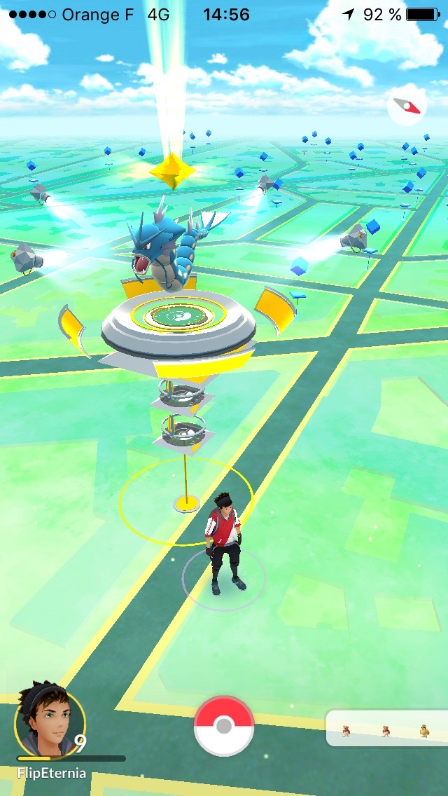 Pokémon GO Les Arènes Eternia