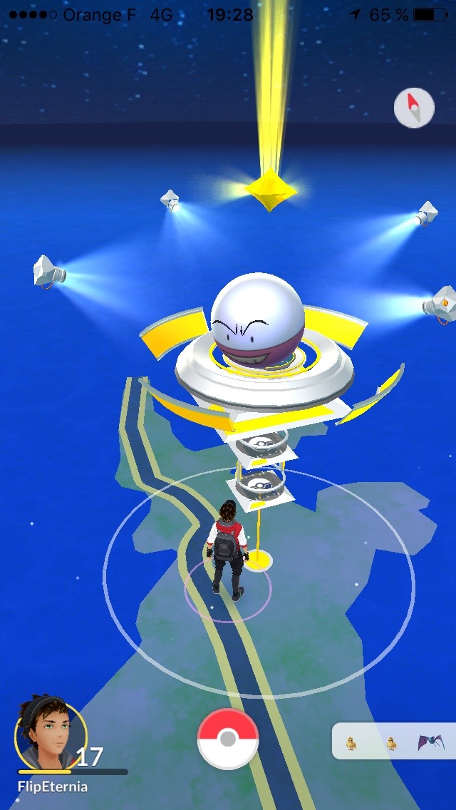 Pokémon GO Les Arènes Eternia