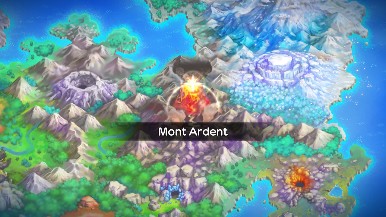 Grotte Du Retour Pokemon Diamant Etincelant Pokémon Donjon Mystère — Équipe de Secours DX - Donjon : Mont Ardent