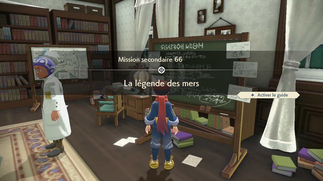 Légendes Pokémon Arceus Mission secondaire 66 La légende des mers Eternia