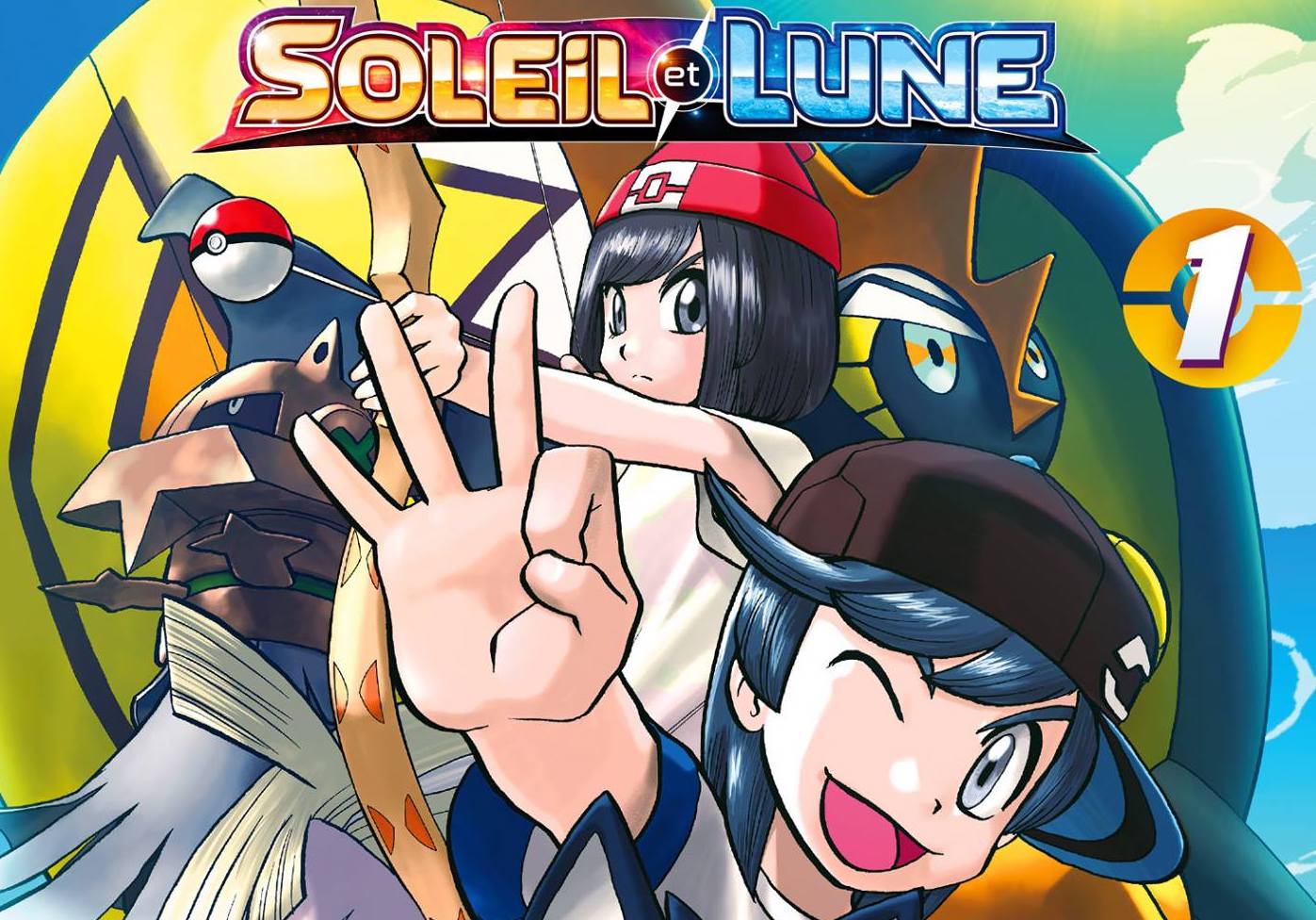 Le <b>manga</b> Pokémon Soleil & Lune officialisé en France.