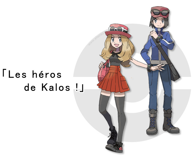 Pokémon X & Y - Les différents personnages des jeux - Eternia